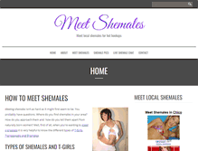 Tablet Screenshot of meet-shemales.com